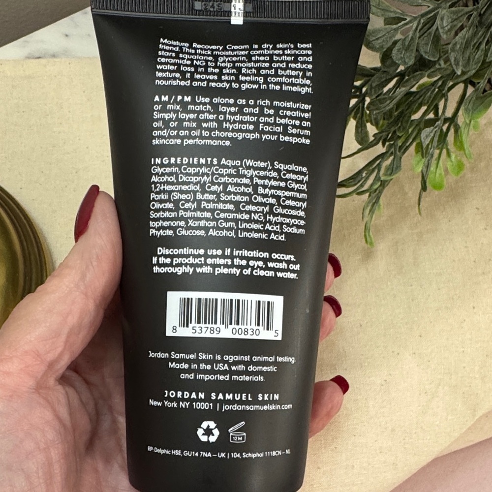 Jordan Samuel Skin Moisture Recovery Cream - 5.7 FL.OZ - NEW - Picture 5 of 5